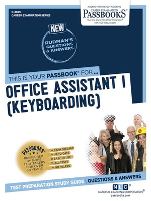 cover image of Office Assistant I (Keyboarding)